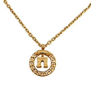 CELINE | Arc De Triomphe Pendant Necklace