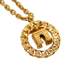 CELINE | Arc De Triomphe Pendant Necklace