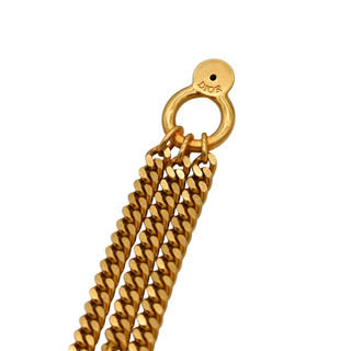 CD Logo Tassel Drop Earrings