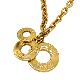Layered Circle Pendant Necklace