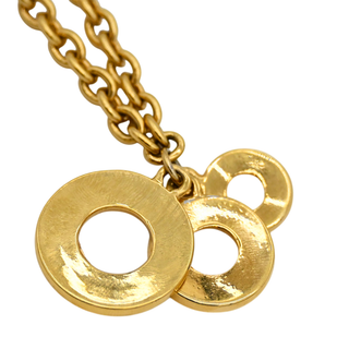 Layered Circle Pendant Necklace