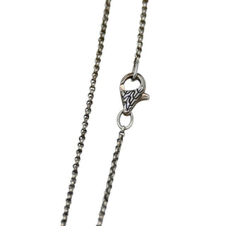 JOHN HARDY | Sugarloaf 18K Gold & Sterling Silver Hammered Pendant Necklace