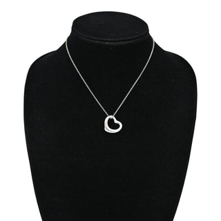 TIFFANY & CO | Elsa Peretti Open Heart Sterling Silver Pendant Necklace