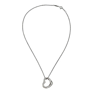 TIFFANY & CO | Elsa Peretti Open Heart Sterling Silver Pendant Necklace
