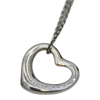 TIFFANY & CO | Elsa Peretti Open Heart Sterling Silver Pendant Necklace