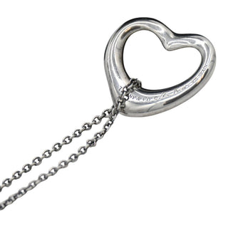 TIFFANY & CO | Elsa Peretti Open Heart Sterling Silver Pendant Necklace