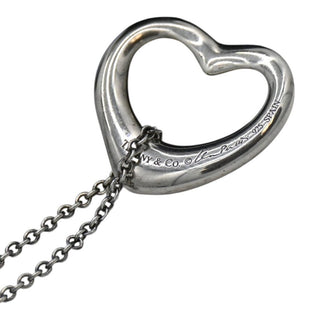 TIFFANY & CO | Elsa Peretti Open Heart Sterling Silver Pendant Necklace
