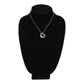 TIFFANY & CO | Elsa Peretti Open Heart Sterling Silver Pendant Necklace