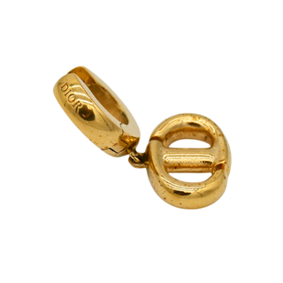 'CD' Logo Drop Earrings