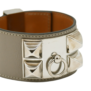 HERMES | Collier de Chien Leather Bracelet