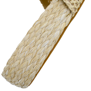 CHLOE | Isla Crochet Raffia Slide Sandals