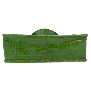 PRADA | Green St. Cocco Lucido Bauletto Top Handle Bag