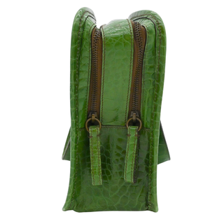 PRADA | Green St. Cocco Lucido Bauletto Top Handle Bag