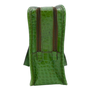 PRADA | Green St. Cocco Lucido Bauletto Top Handle Bag