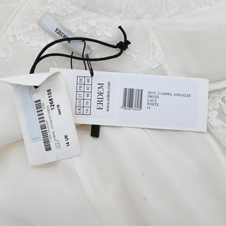 Annalee White Lace Midi Dress