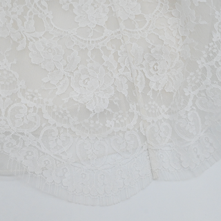 Annalee White Lace Midi Dress