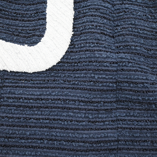 CHANEL | Navy White Fantasy Tweed Shift Dress