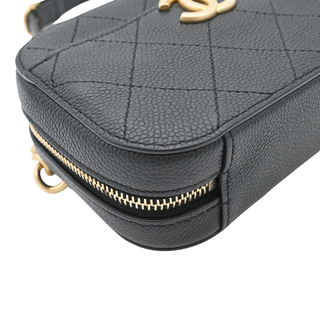 CC Chic Affinity Caviar Leather Belt Bag