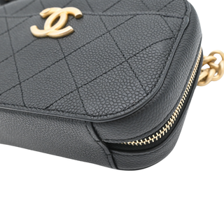 CC Chic Affinity Caviar Leather Belt Bag