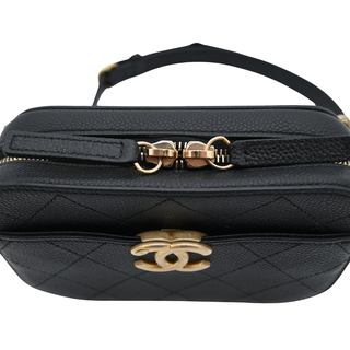 CC Chic Affinity Caviar Leather Belt Bag