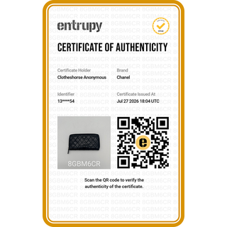 Black Quilted Lambskin Long Zip Around Wallet