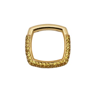 Yellow Sapphire Stackable Ring