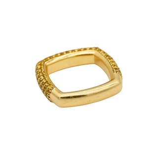 Yellow Sapphire Stackable Ring