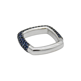 DE BOULLE | Blue Sapphire Stackable Ring