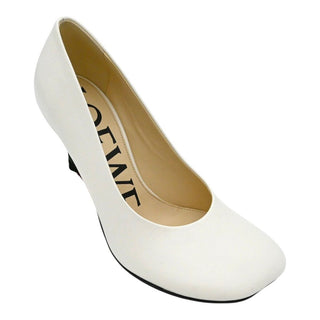Toy Leather Rose Heel Pumps