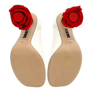 Toy Leather Rose Heel Pumps