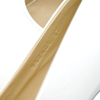 Toy Leather Rose Heel Pumps