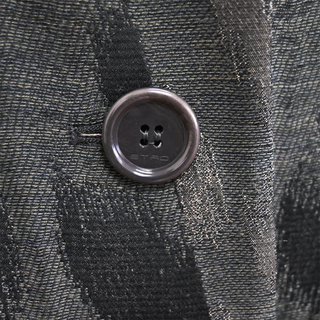 Ikat Jacquard Wool-Blend Coat