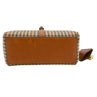 Mini 16 Tweed & Calfskin Top Handle Bag