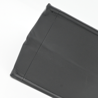 Black Leather Book Tote Bag
