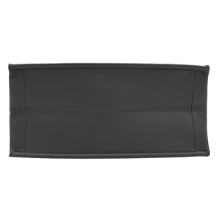 Black Leather Book Tote Bag
