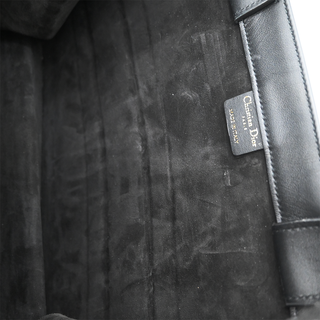 Black Leather Book Tote Bag