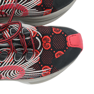 Black Red Run GG Knit Sneakers