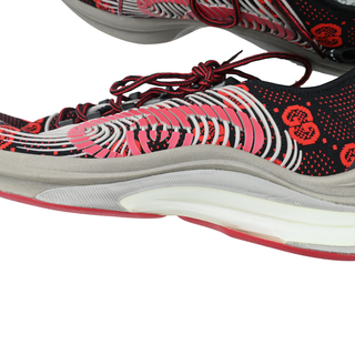 Black Red Run GG Knit Sneakers