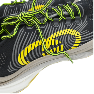 Black Yellow Run Knit Sneakers