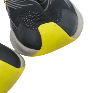 Black Yellow Run Knit Sneakers
