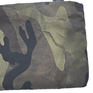 PRADA | Camouflage Tessuto Nylon Zip Wristlet Pouch
