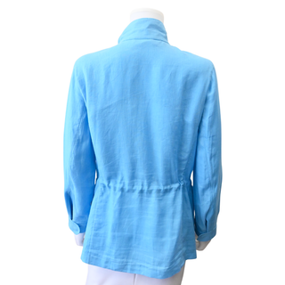 Traveller Lady Field Blue Linen Jacket