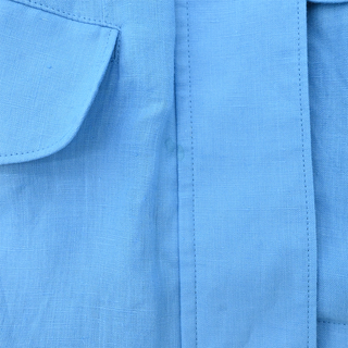 Traveller Lady Field Blue Linen Jacket