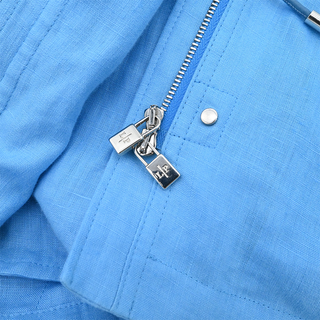 Traveller Lady Field Blue Linen Jacket