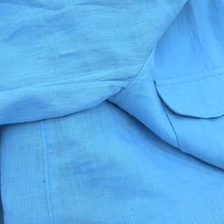 Traveller Lady Field Blue Linen Jacket