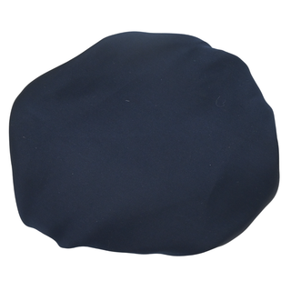 Ascot Navy Satin Top Handle Bag