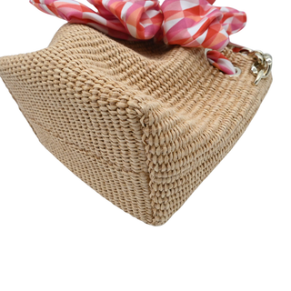 Bon Bon Mini Raffia Woven Bucket Bag