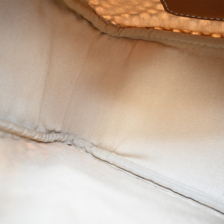 Woven Raffia Leather Trim Convertible Shoulder Bag
