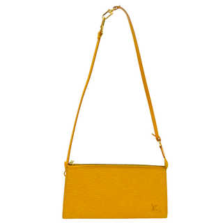 Yellow Epi Leather Pochette Accessoires Shoulder Bag