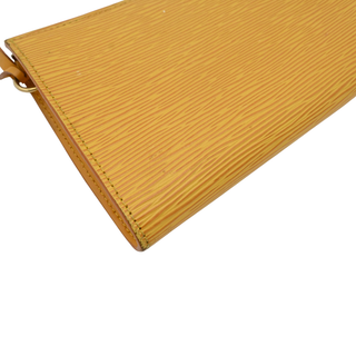 Yellow Epi Leather Pochette Accessoires Shoulder Bag